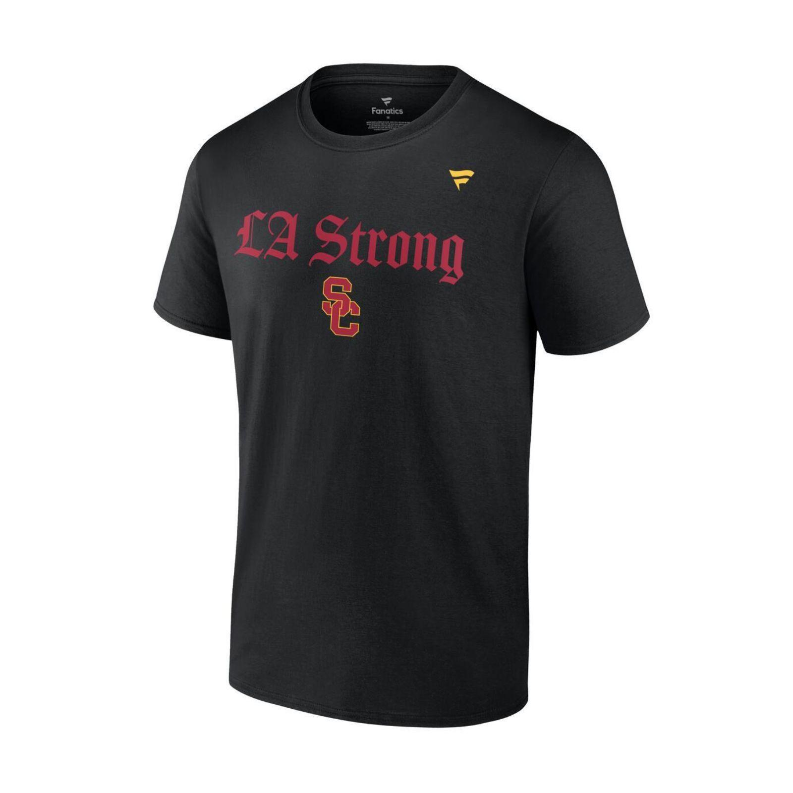 USC Trojans Unisex Champion Black BIG 10 T-Shirt | USC Bookstores